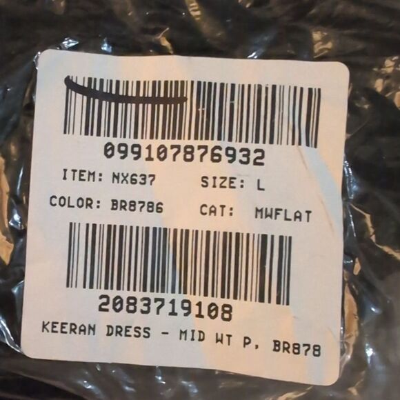 NWT Madewell Keeran Midi Dress Molasses Dark Brown Size L - Picture 11 of 15